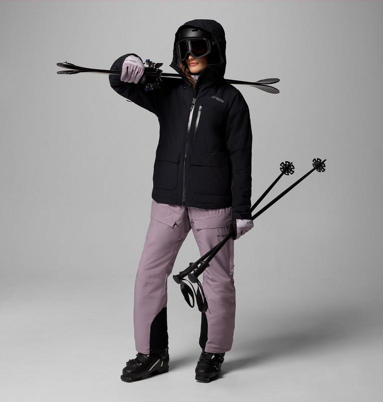 بیب اسکی زنانه عایق‌دار ضدآب Women's Highland Summit™ II Insulated Waterproof Ski Bibs برند Columbia
